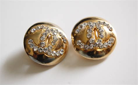 chanel clip earrings fake|replica chanel earrings.